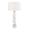 John Richard White Sculptural Table Lamp