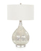 John Richard Silver Glass Table Lamp