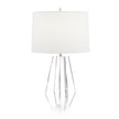 John Richard Table Lamp In Acrylic Geometry