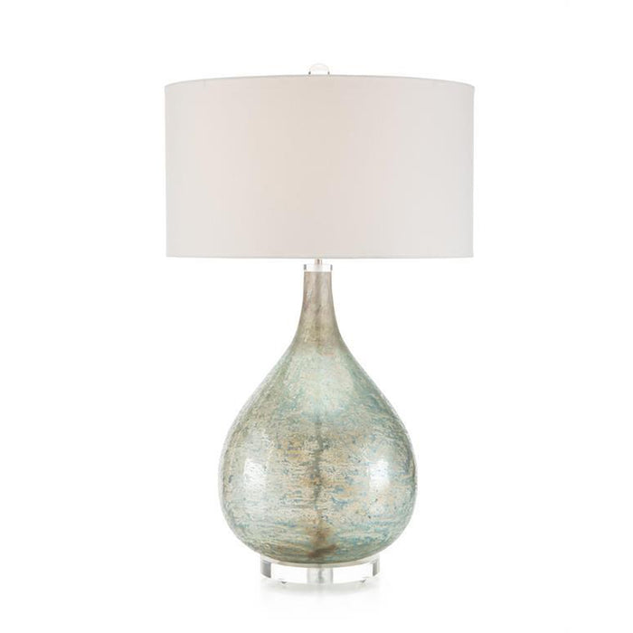 John Richard Deep Ocean Blue Table Lamp