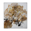 John Richard Chen Qi'S Gilt And Charcoal Wall Art