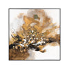 John Richard Chen Qi'S Gilt And Charcoal Wall Art