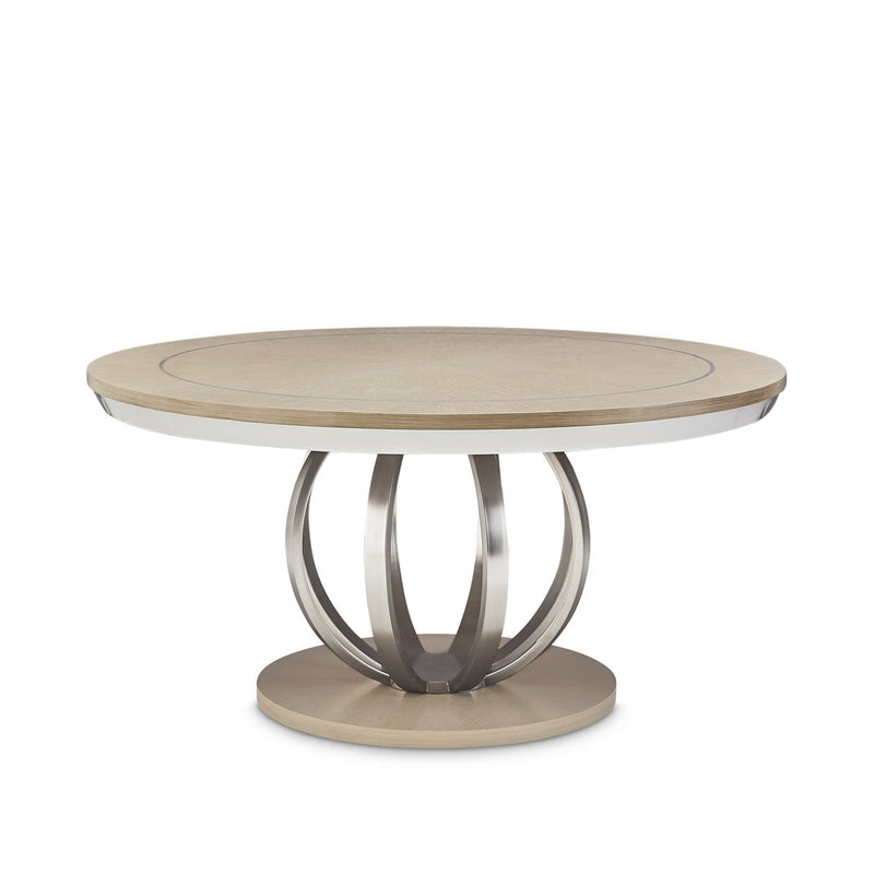 Michael amini discount round dining table