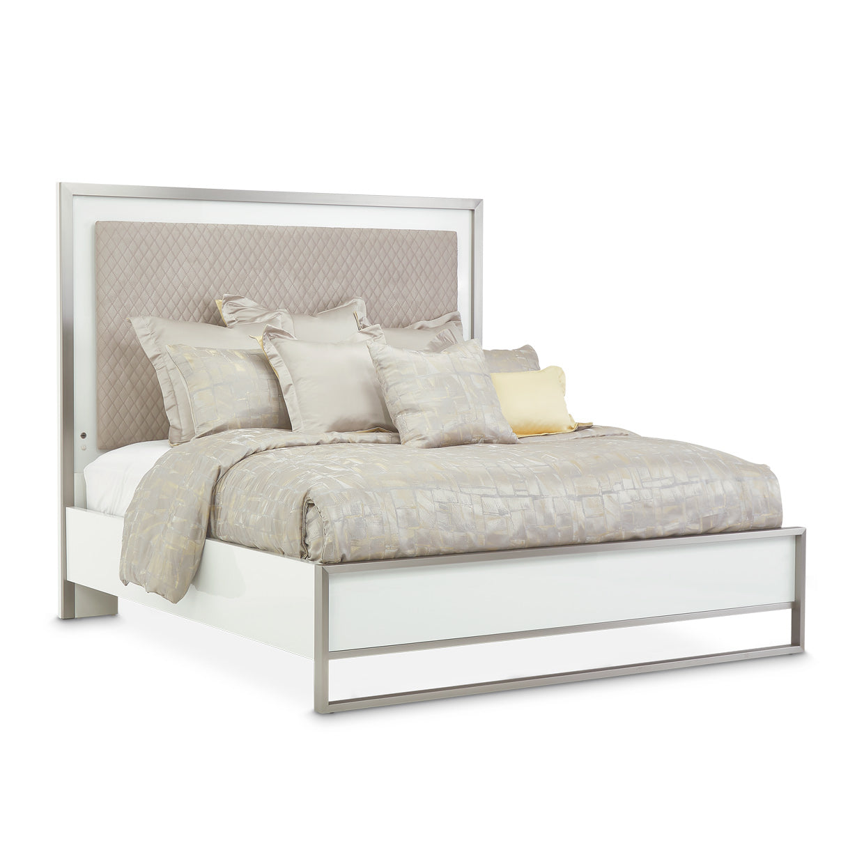 Michael Amini Marquee Panel Bed