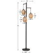 Modern Accents Bronze & Rope Floor Lamp