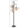Modern Accents Bronze & Rope Floor Lamp