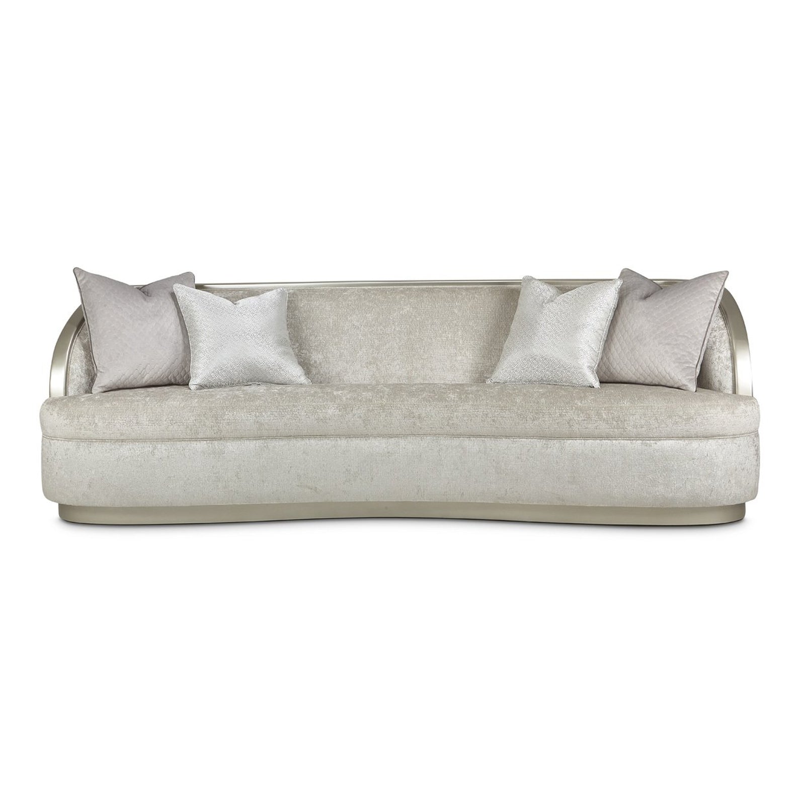 Michael Amini Lanna Mansion Sofa Storm Silver Mist