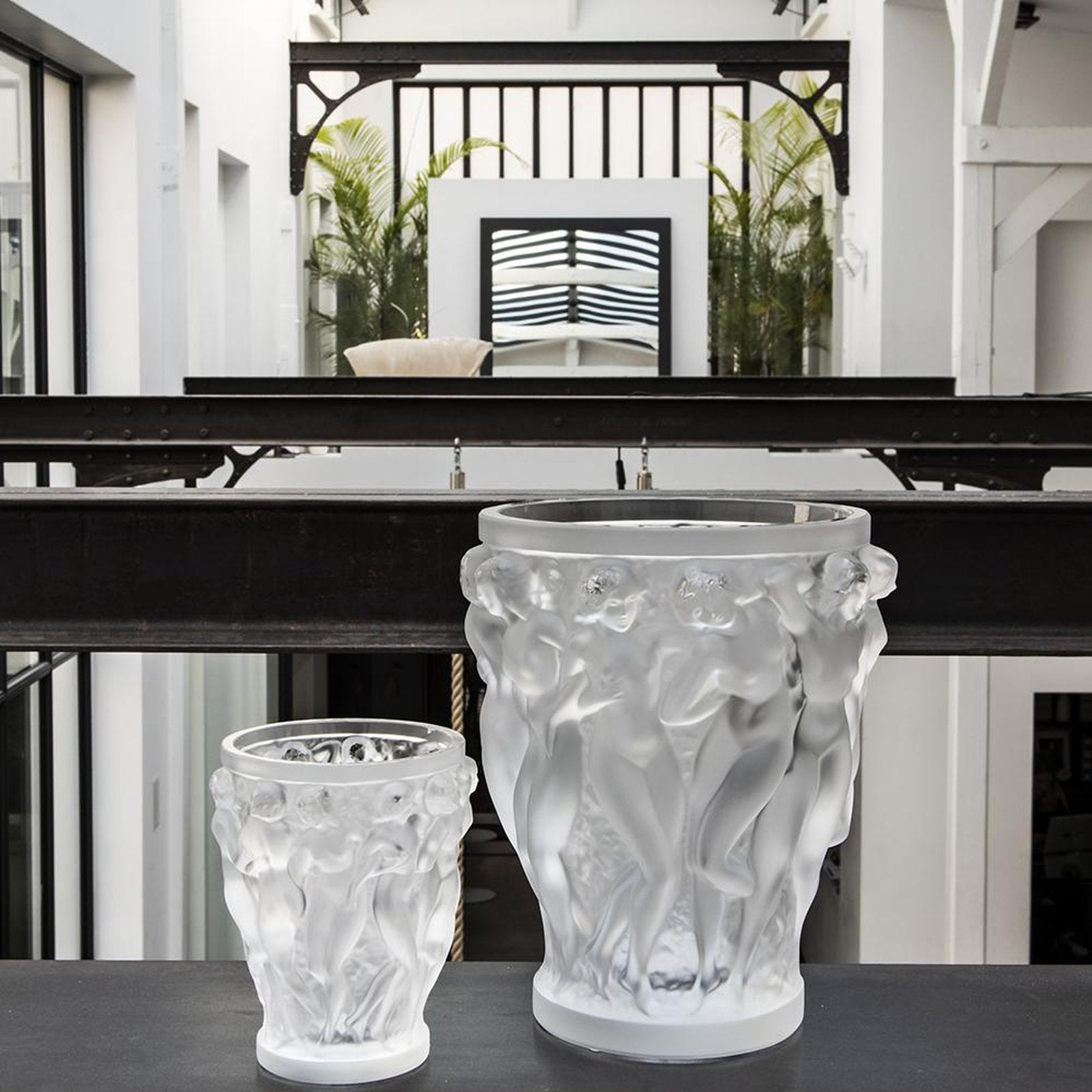 Lalique Bacchantes Small Vase