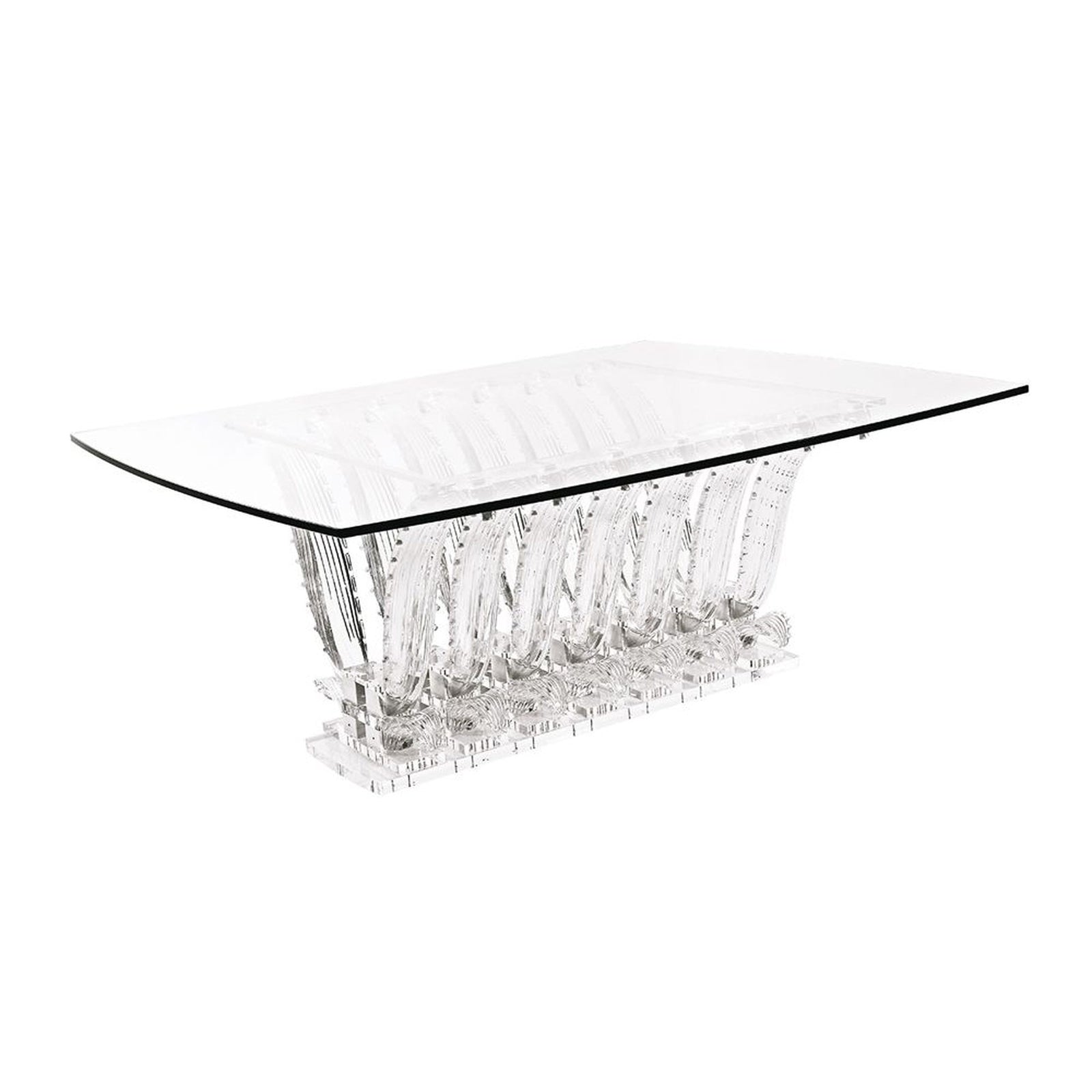 Lalique Cactus Rectangular Table