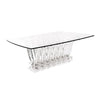 Lalique Cactus Rectangular Table