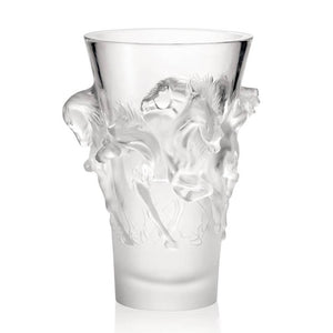 Lalique Equus Vase