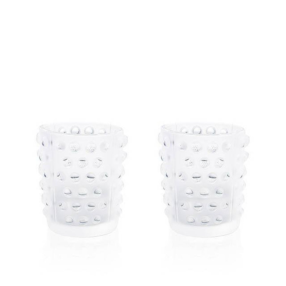 Lalique Mossi Votives - Set of 2