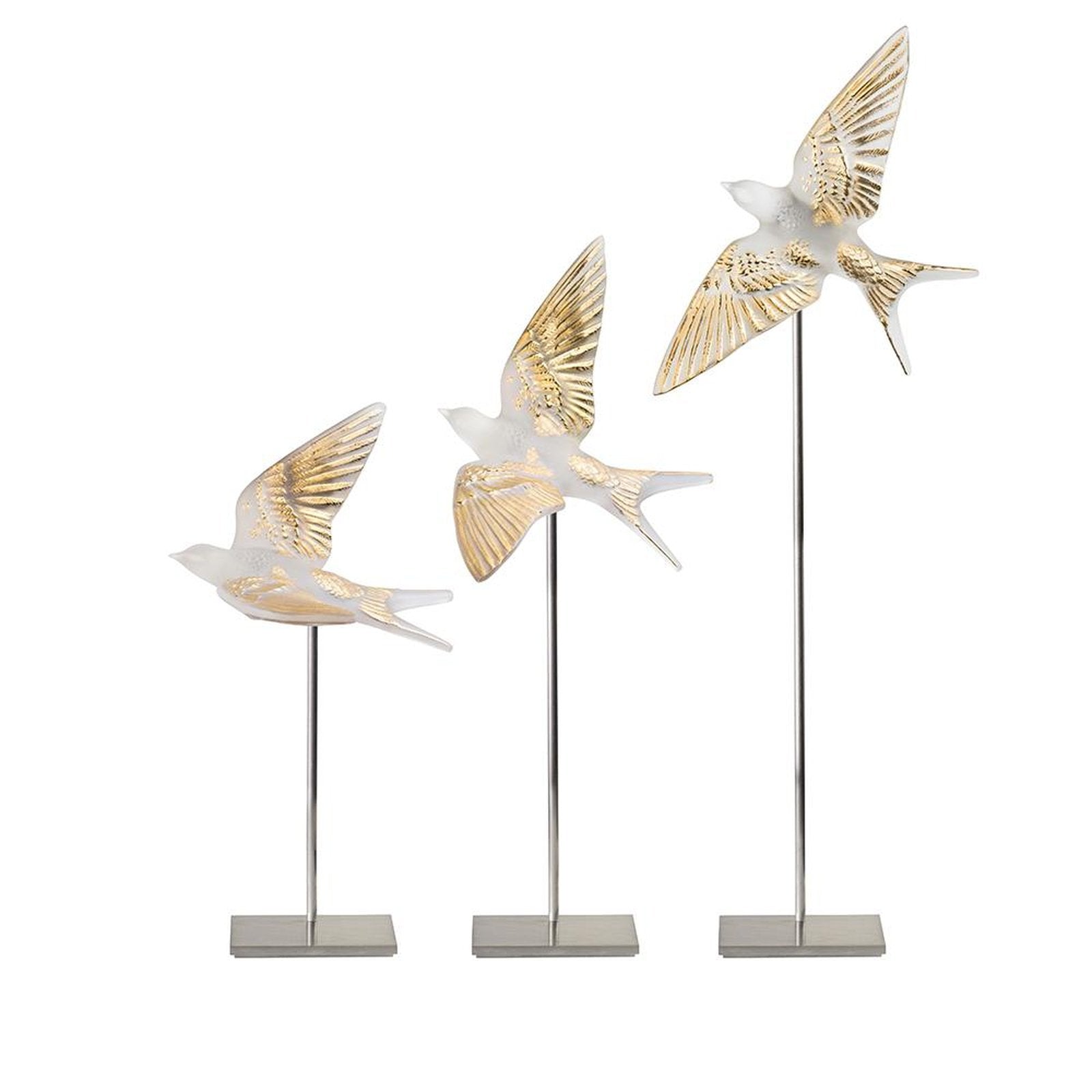 Lalique Swallow Wall Sculpture