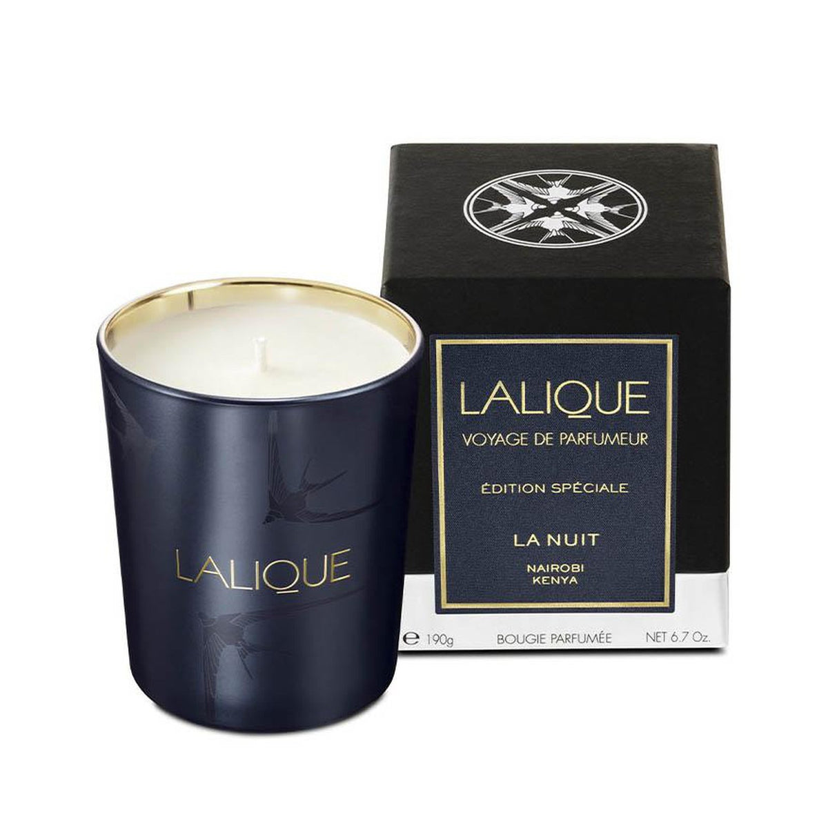 Lalique The Night Nairobi - Kenya Scented Candle — Grayson Living