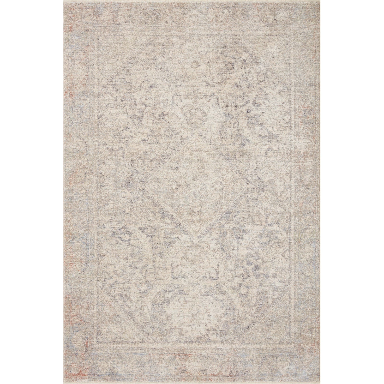 Loloi Magnolia Home Carlisle CAR-04 Rug in Slate / Ivory