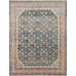 Loloi Magnolia Home Graham GRA-01 Rug in Blue / Persimmon