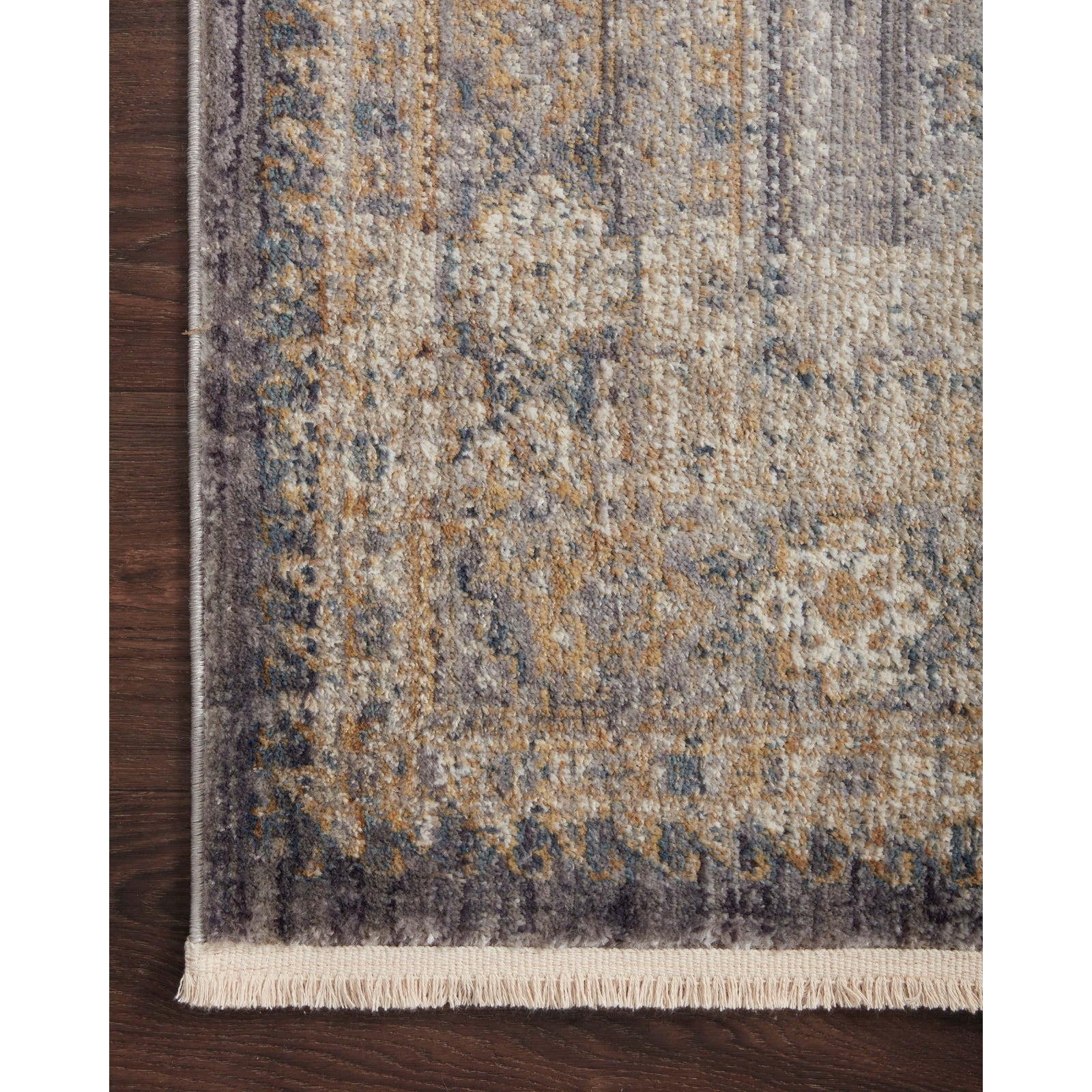 Loloi Magnolia Home Janey JAY-02 Rug in Slate / Gold