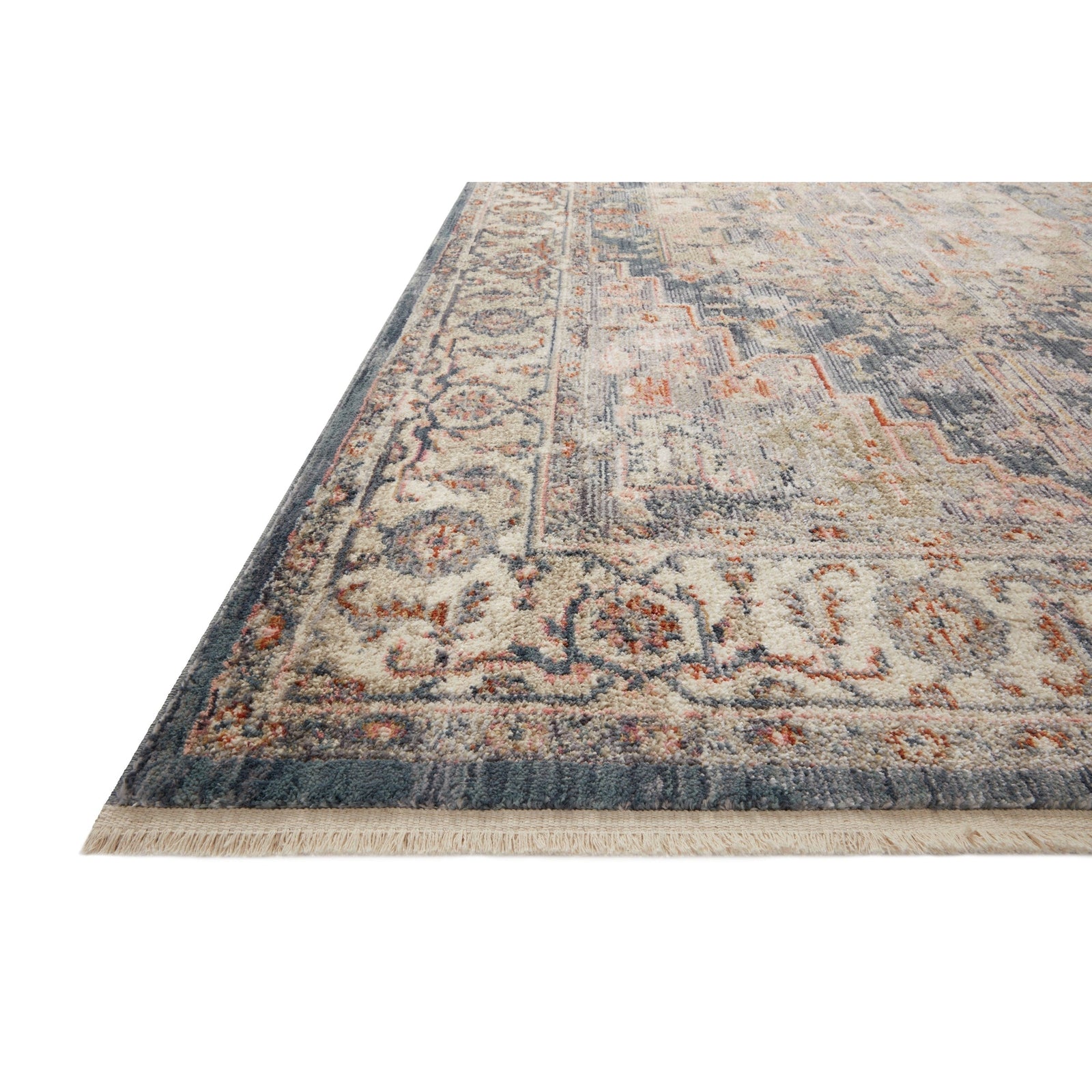 Loloi Magnolia Home Janey JAY-03 Rug in Indigo / Multi