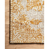 Loloi Magnolia Home Lindsay LIS-01 Rug in Gold / Antique White