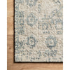 Loloi Magnolia Home Lindsay LIS-03 Rug in Antique White / Aqua