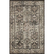 Loloi Magnolia Home Lindsay LIS-04 Rug in Charcoal / Beige