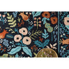 Loloi Rifle Paper Les Fleurs LES-01 Rug in Black