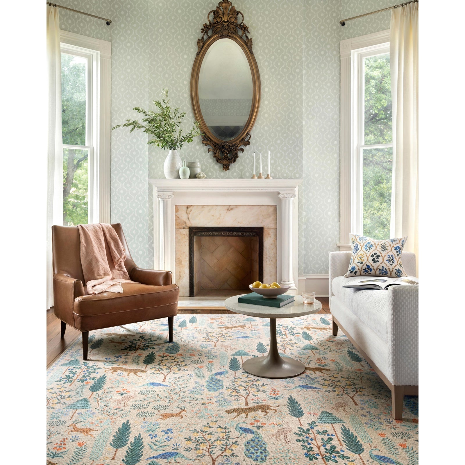 Loloi Rifle Paper Menagerie MEN-02 Rug