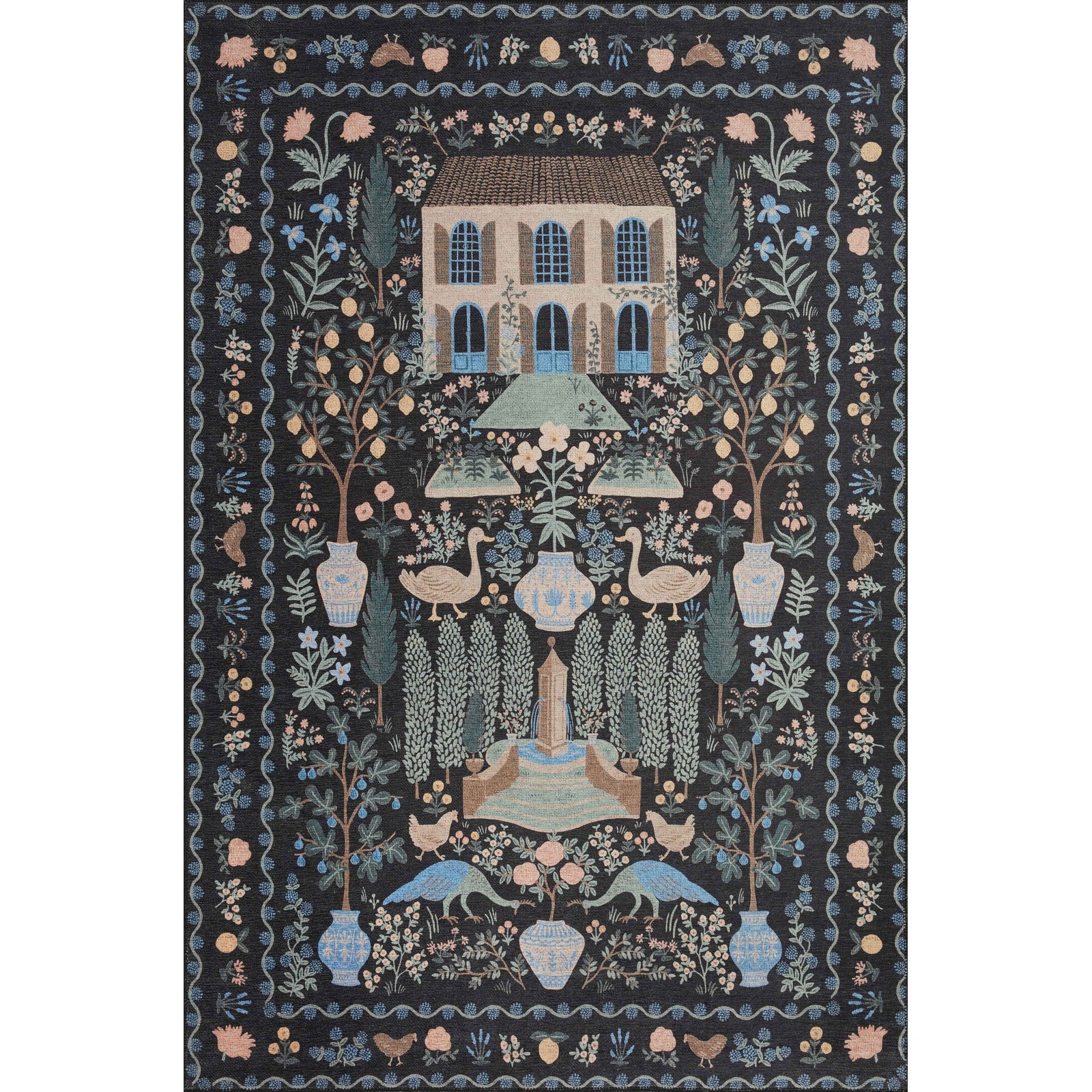 Loloi Rifle Paper Menagerie MEN-03 Rug