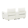 Michael Amini Mia Bella Verona Sectional Loveseat w/Storage Console 3pc