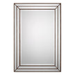 Modern Accents Grooved Inlay Mirror