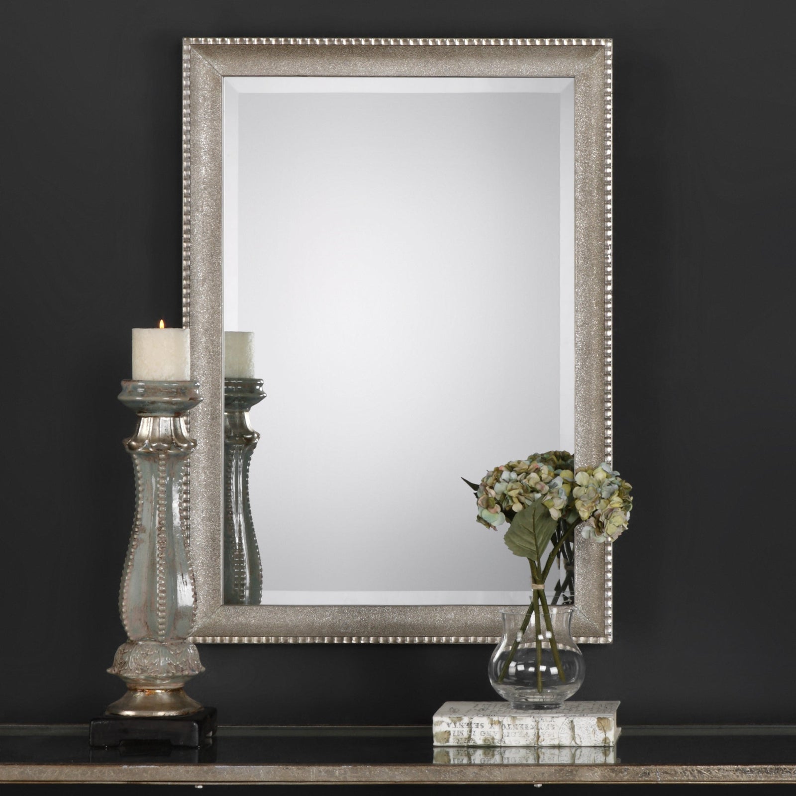 Modern Accents Textured Metallic Mirror
