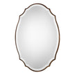 Modern Accents Shaped Beveled Mirror