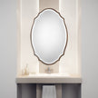 Modern Accents Shaped Beveled Mirror