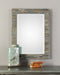 Modern Accents Aged Wood Frame Mirror