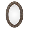 Modern Accents Oval Embossed Mirror