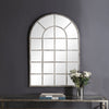 Modern Accents Arched Windowpane Mirror
