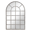 Modern Accents Arched Windowpane Mirror