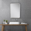 Modern Accents Burnished Rounded Corners Mirror