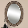 Modern Accents Hand Forged Beaded Mirror
