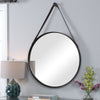 Modern Accents Round Hanging Mirror