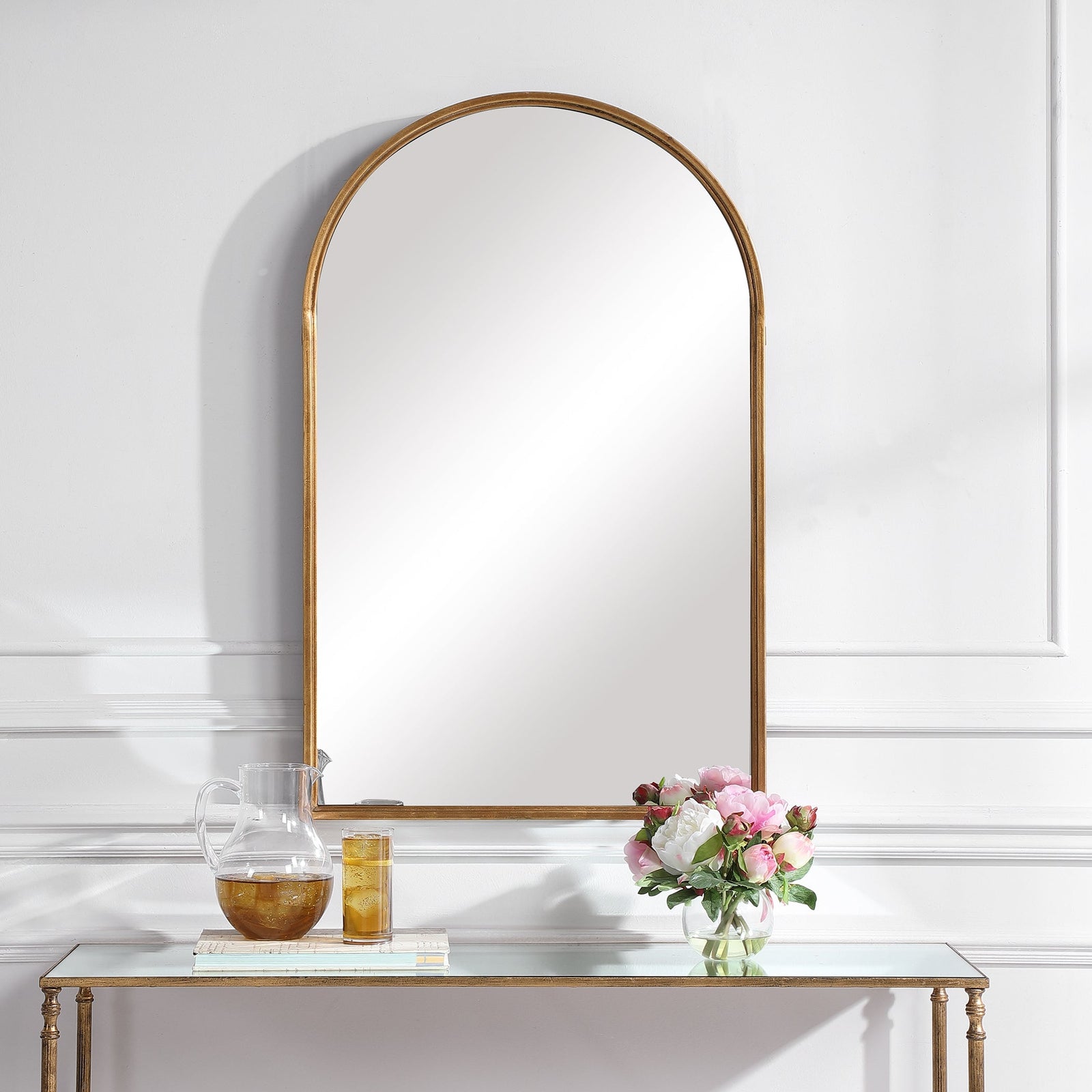 Modern Accents Simple Arch Top Mirror
