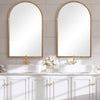 Modern Accents Simple Arch Top Mirror