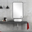 Modern Accents Metal Rounded Corners Mirror