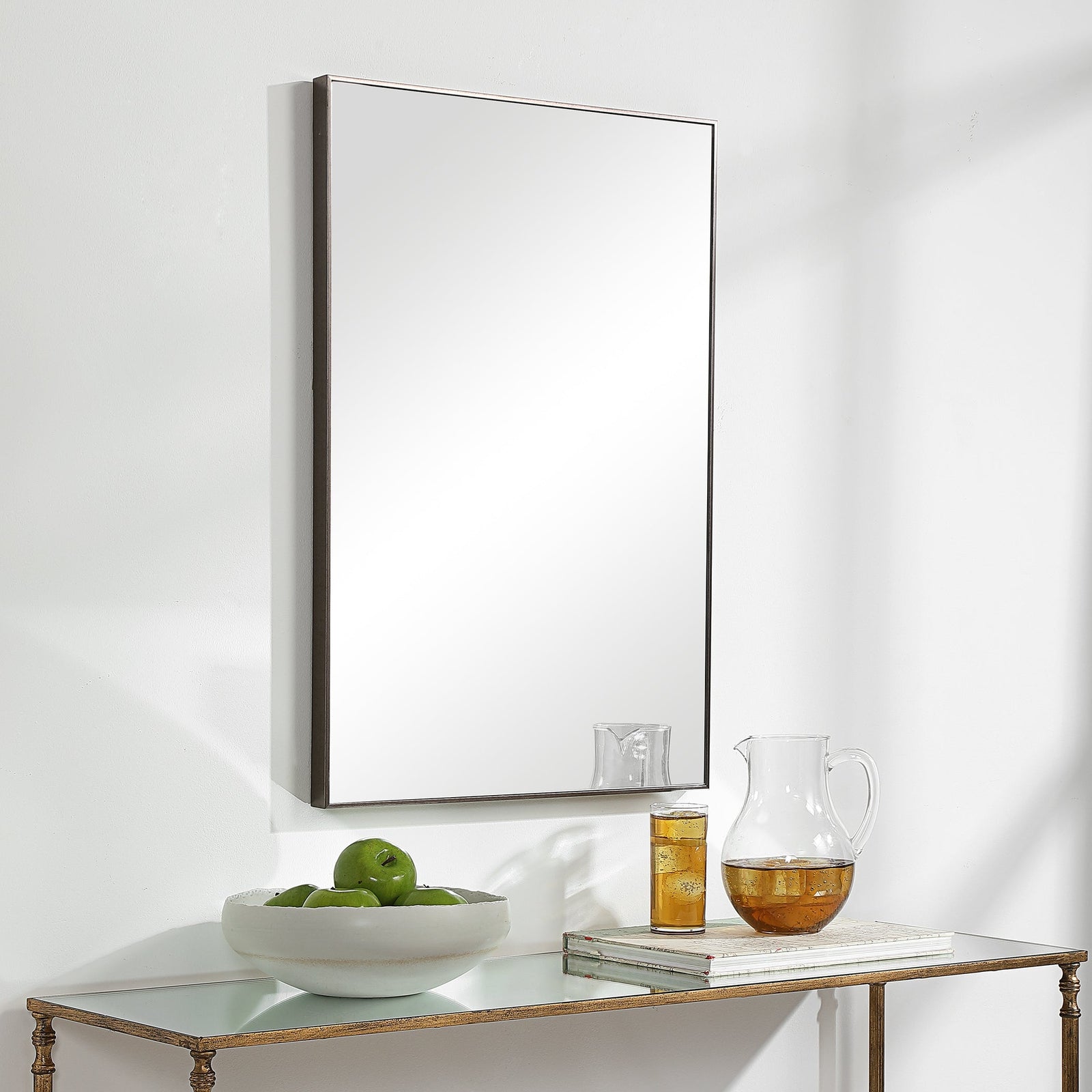 Modern Accents Clean Thin Frame Mirror