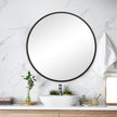 Modern Accents Round Modern Mirror