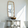 Modern Accents Rounded Corners Mirror