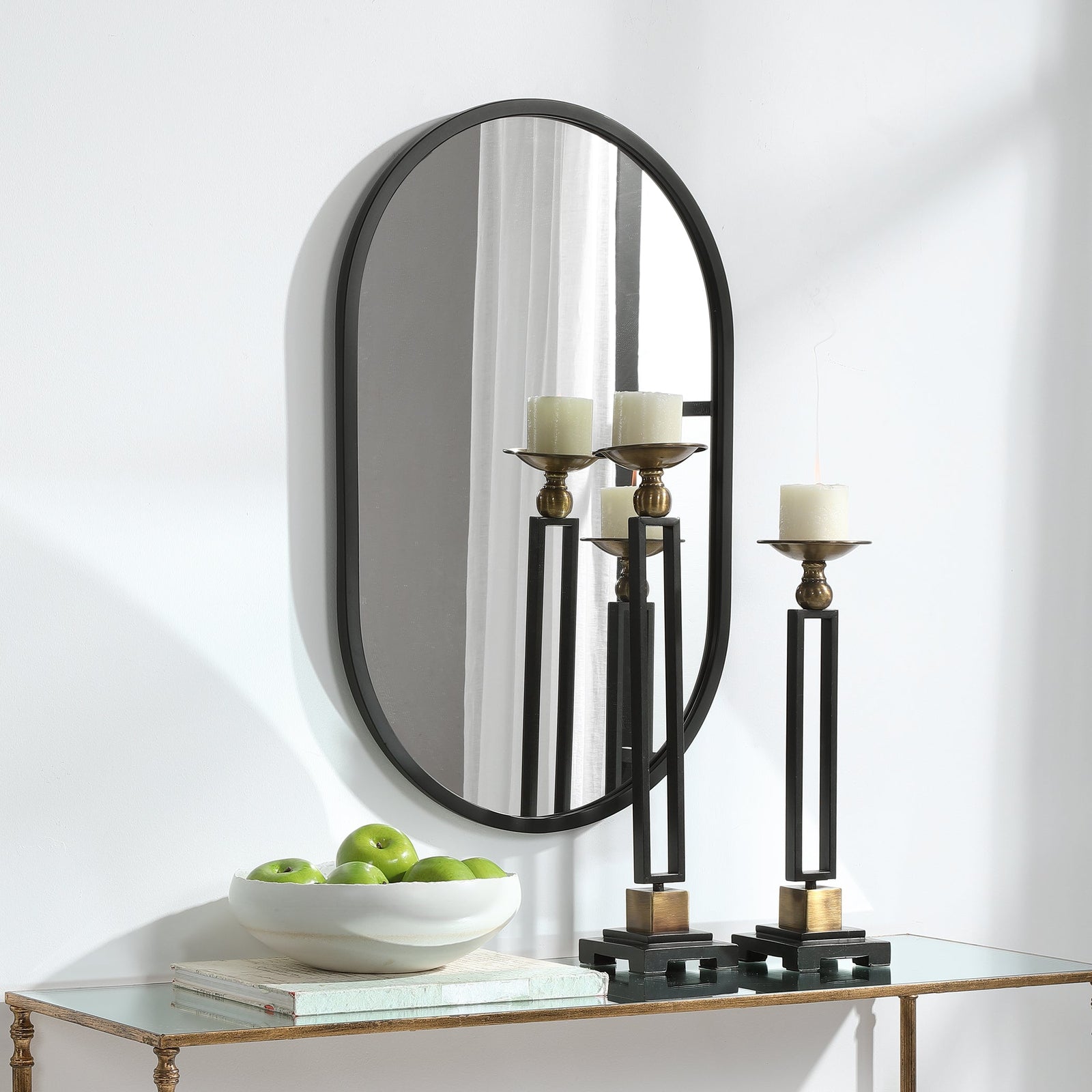 Modern Accents Oval Mirror