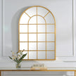 Modern Accents Arched Windowpane Mirror