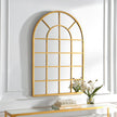 Modern Accents Arched Windowpane Mirror