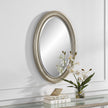 Modern Accents Beaded Oval Frame Mirror